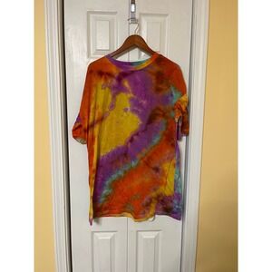 Womans Tie Dye Short Sleeve T-shirt Shein XL
